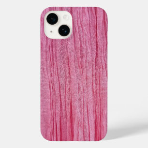 Coque Pour iPhone 14 Tissu de crêpe rose