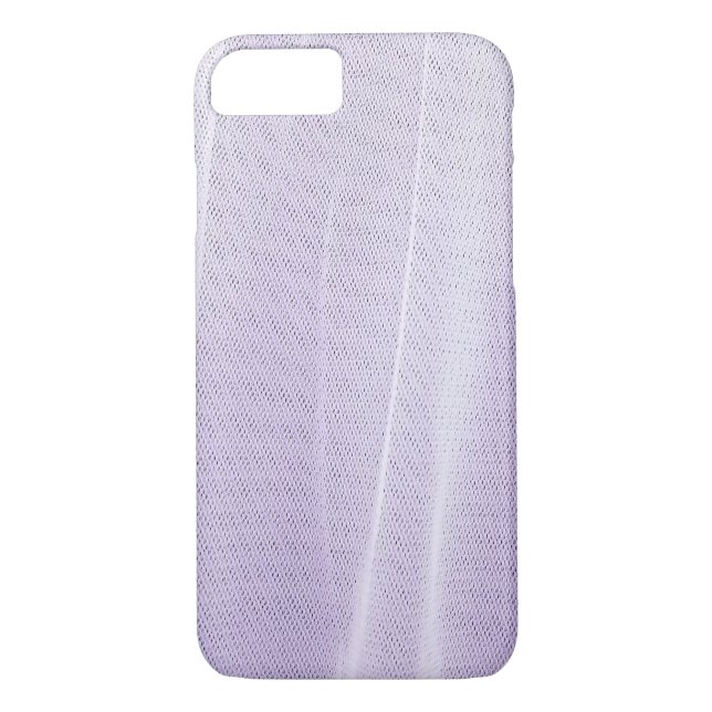 Coques Case-Mate iPhone tissu de tulle violette (Dos)