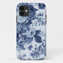 Tissu floral vintage No.3 de Toile de bleu