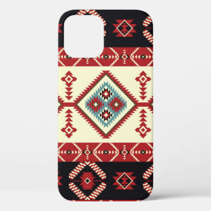 Case-Mate iPhone Case Tissu natif. Kilim de conception géométrique. Trib