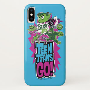 Coque iPhone X Titans Ados, allez !   Les Shapeshifts Beast Boy