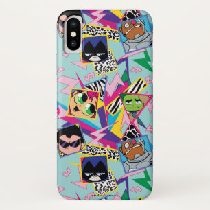 Coque Case-Mate Pour iPhone Titans Ados, allez !   Retro 90's Group Collage
