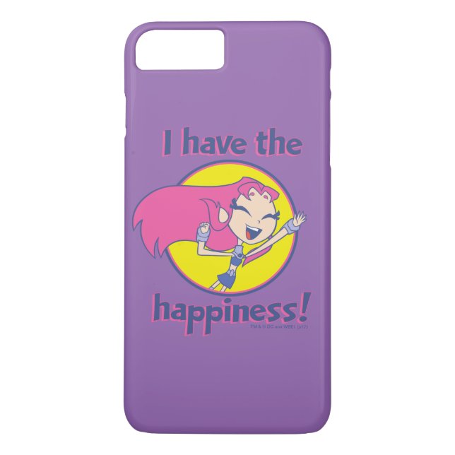 Coques Case-Mate iPhone Titans Ados, allez ! | Starfire "J'Ai Le Bonheur" (Dos)