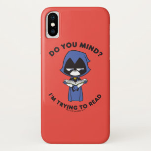 Etui iPhone Case-Mate Titans Ados, partez !   Raven "J'essaie de lire"