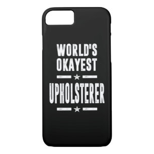 Case-Mate iPhone Case Titre de l'emploi de l'Upholsterer Cadeau
