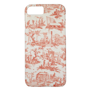 Coque Case-Mate Pour iPhone Toile de Jouy, illustrant les processus du manuf