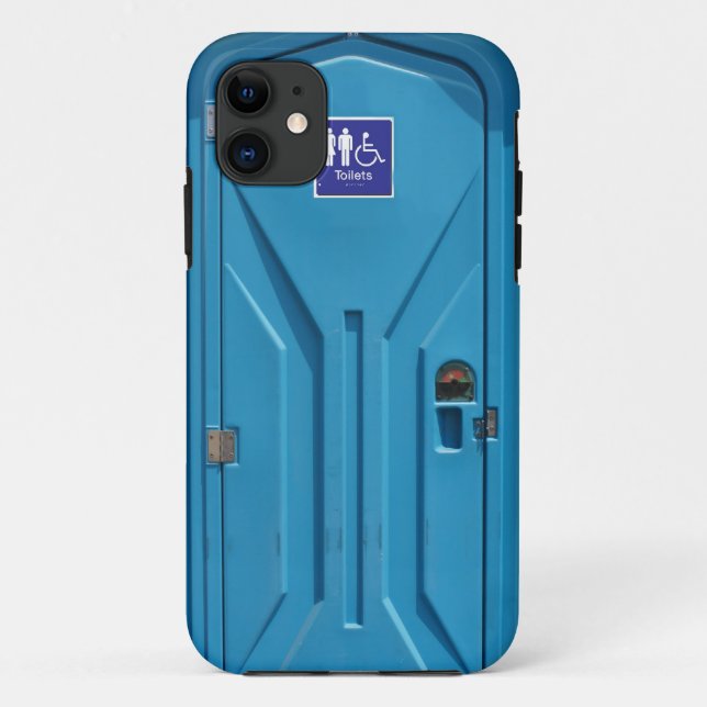 Coques Case-Mate iPhone Toilette portative publique drôle (Dos)