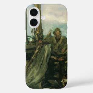 Coque Pour iPhone 16 Toilettes de la mer par Edouard Manet, Art Vintage