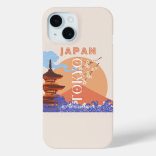 Coque Pour iPhone 15 Tokyo Japan Travel Art
