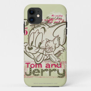 Coque Case-Mate Pour iPhone Tom et Jerry Pink et Green