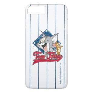 Coque iPhone 8 Plus/7 Plus Tom Et Jerry Tom Et Jerry Sur Diamant De Basebal