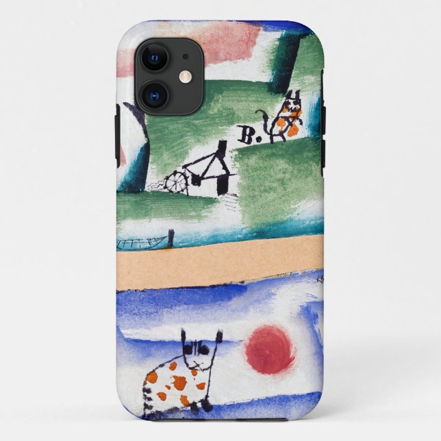 Coques Case-Mate iPhone Tomcat's Turf, Paul Klee (Dos)
