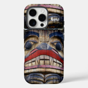 Coques iPhone 16 Pro Tonnerre à visage totem