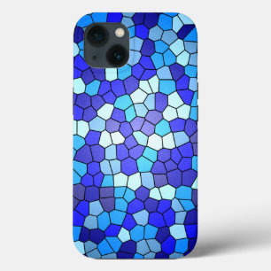Case-Mate iPhone Case Tons de verre de couleur bleue par Shirley Taylor