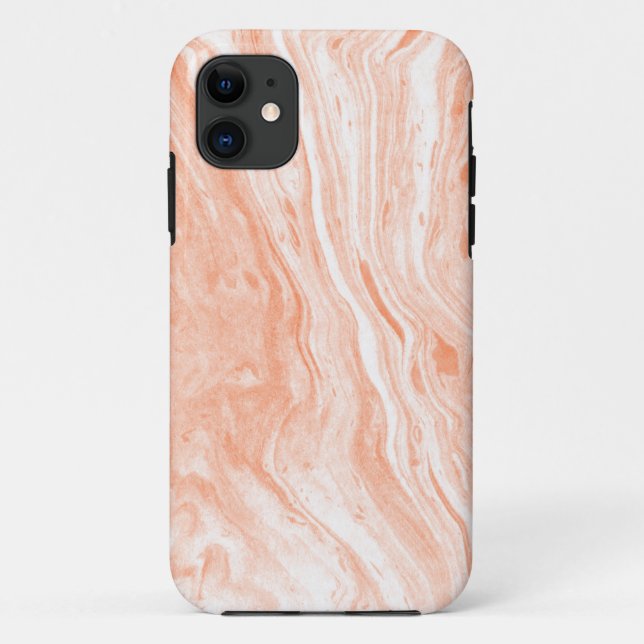 Coques Case-Mate iPhone Tons pastel tacheté Marbre Pierre Texture (Dos)