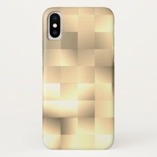 Case-Mate iPhone Case Tons sépia dans un motif carré