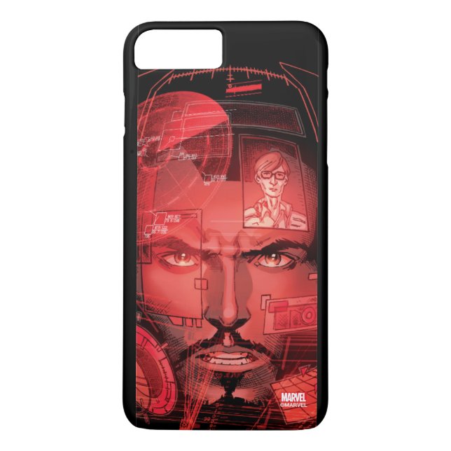 Coques Case-Mate iPhone Tony Stark en combinaison Iron Man (Dos)