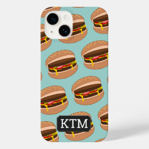 Coque Pour iPhone 14 Toon Hamburgers - Open Sesame Bun - ajouter les in