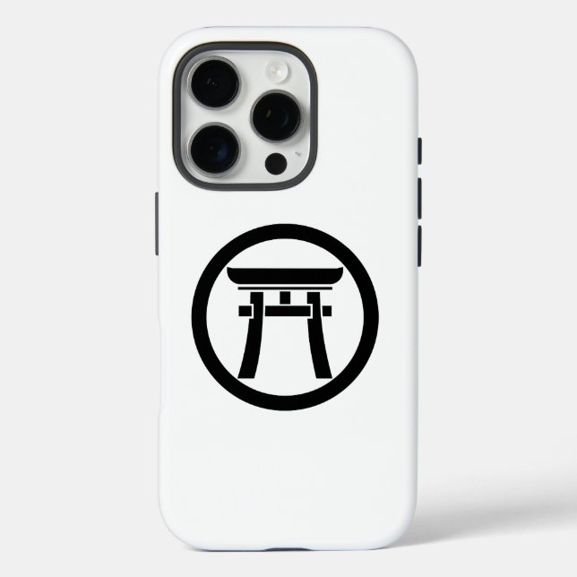 Coques Case-Mate iPhone Torii en cercle (Verso)