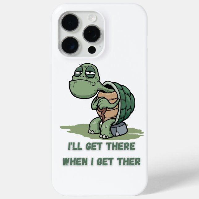 Coques Case-Mate iPhone Tortoise cartoon tshirt (Verso)