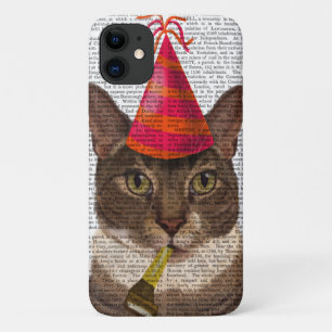 Case-Mate iPhone Case Tortoiseshell Chat avec Casquette du Parti