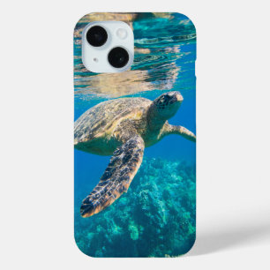 Coque Pour iPhone 15 Tortue de mer