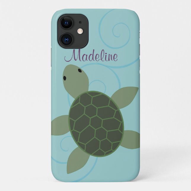 Coques Case-Mate iPhone Tortue de mer (Dos)