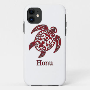 Case-Mate iPhone Case Tortue de mer Abstraite hawaïenne à Red Coque-Ma