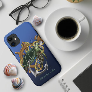 Case-Mate iPhone Case Tortue de mer bleu vert