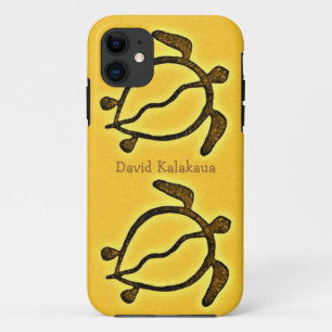 Case-Mate iPhone Case Tortue de mer d'Hawaï Golden Honu