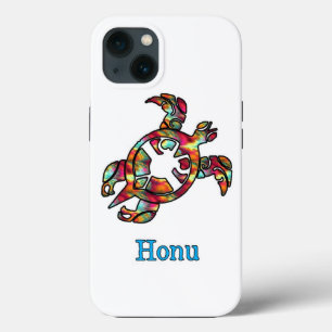 Case-Mate iPhone Case Tortue de mer hawaïenne de la tribu des Arc-en-cie