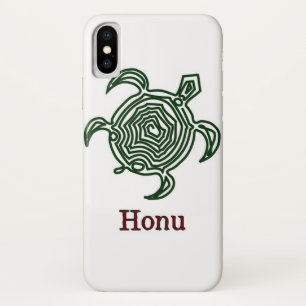 Case-Mate iPhone Case Tortue de mer tribale hawaïenne en vert