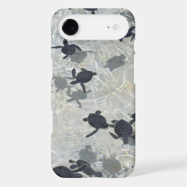 Coques Case-Mate iPhone Tortues de mer de bébé (Verso)