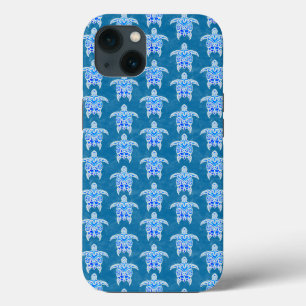Case-Mate iPhone Case Tortues marines de la tribu bleue Honu