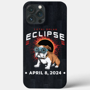 Case-Mate iPhone Case Total Éclipse Solaire Avril 2024 Cadeaux de Bulldo
