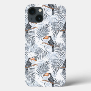 Coques Pour iPhone Toucan gris