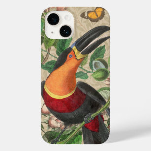 Coque Pour iPhone 14 Toucan Jungle Tropical Bird Belle antique