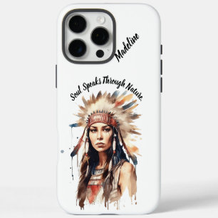 Coques iPhone 16 Pro Max Touche artistique tribale