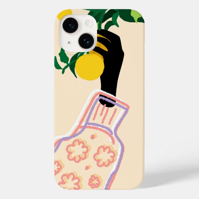 Coques Case-Mate iPhone Touche Citrus (Verso)