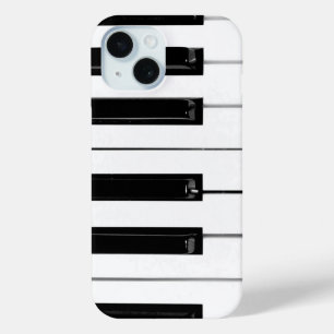 Coque Pour iPhone 15 Touches de clavier de piano