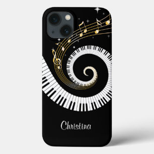 Case-Mate iPhone Case Touches de piano personnalisables et notes de musi