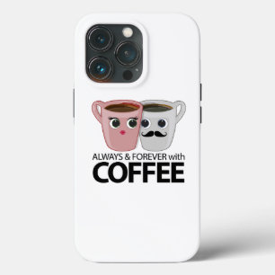Case-Mate iPhone Case Toujours et toujours avec café