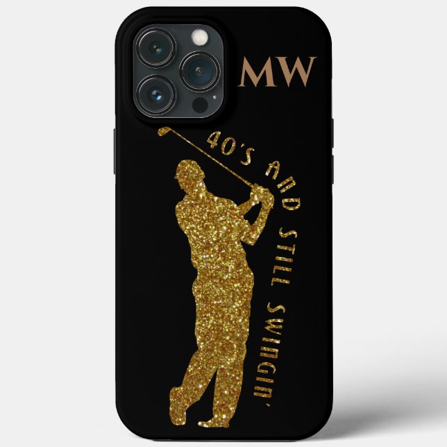 Coques Case-Mate iPhone Toujours Swingin' Golfers 40 À 49 (Verso)