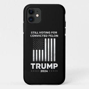 Case-Mate iPhone Case Toujours votant pour le délinquant condamné Trump 