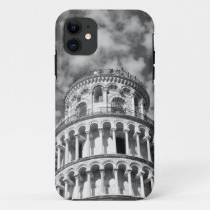 Coque Case-Mate Pour iPhone Tour blanche noire de Pise Italie