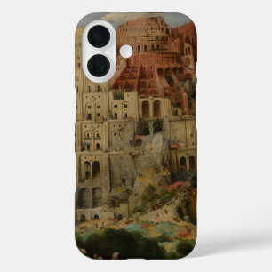 Coques iPhone 16 Tour de Babel par Peter Bruegel l'Ancien
