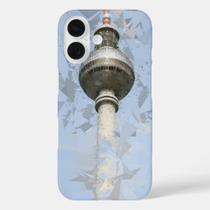 Coque Pour iPhone 16 Tour de télévision de Berlin