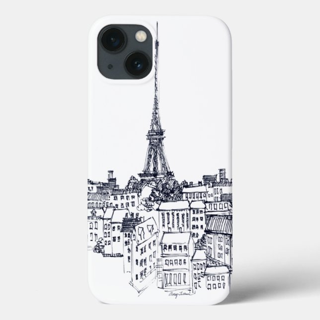 Coques Case-Mate iPhone Tour Eiffel (Verso)
