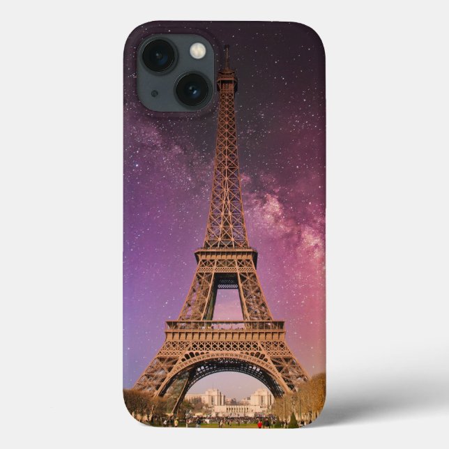 Coques Case-Mate iPhone Tour Eiffel en soirée (Verso)