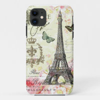 Tour Eiffel français vintage moderne